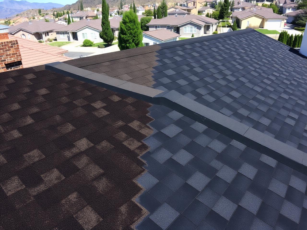 Low-Pressure Roof Cleaning